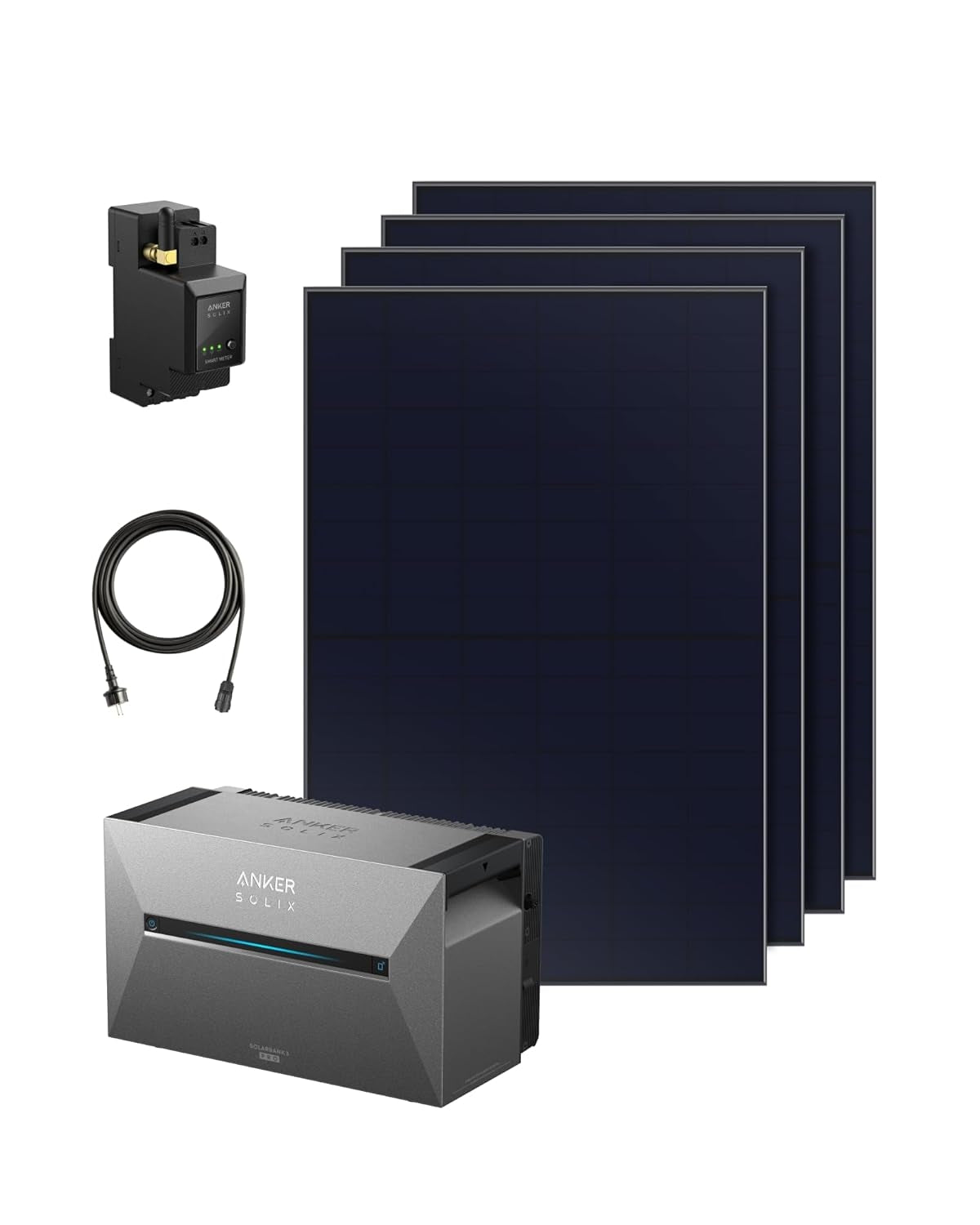Solarbank 3 E2700 Pro + 1780Wp Bifaziales Solarmodu