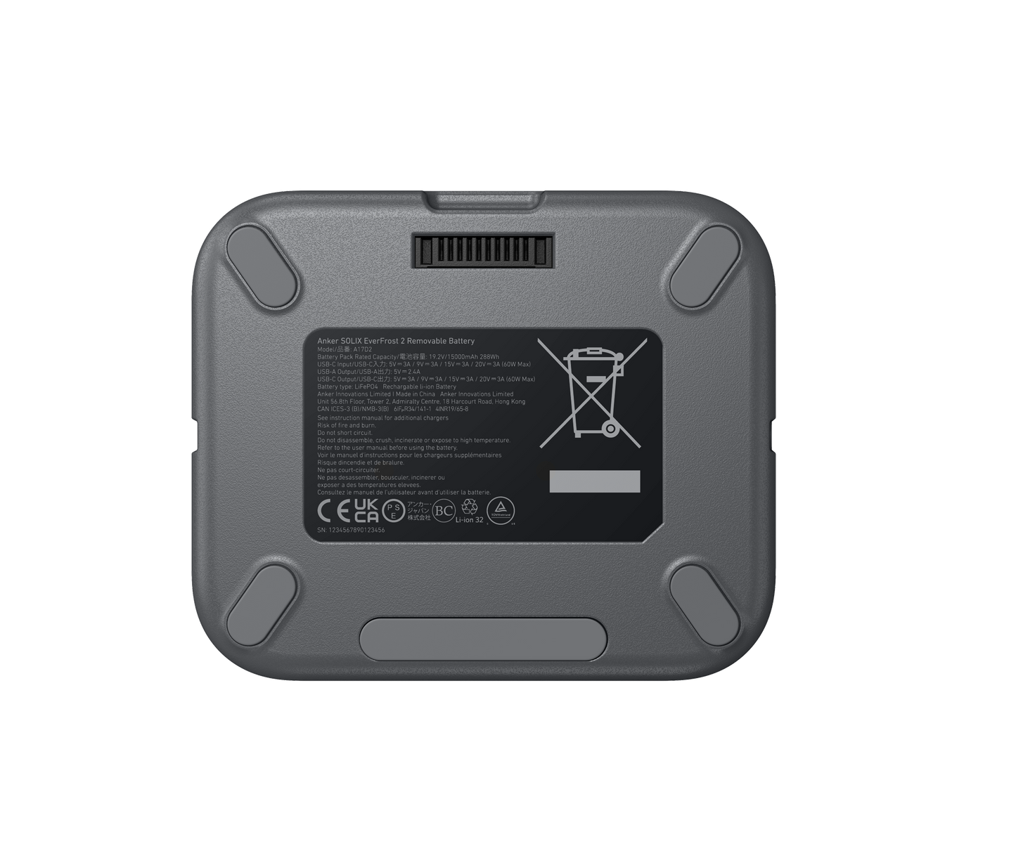 Anker SOLIX EverFrost 2 Austauschbarer Akku, für 23L/40L/58L Akku-Kühlbox
