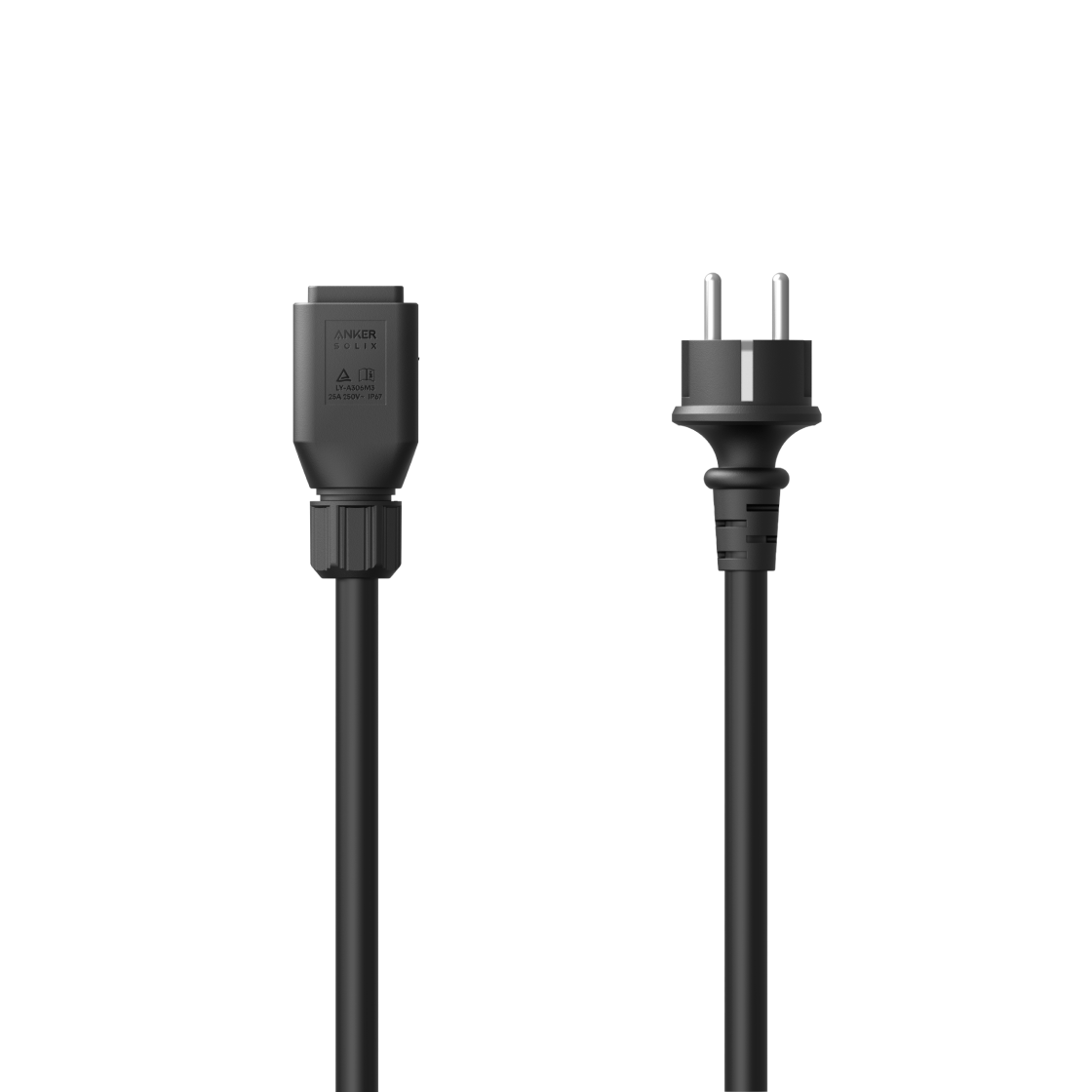 AC-Kabel mit Schuko-Stecker (15m)