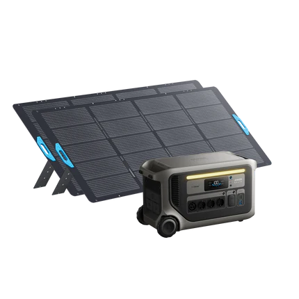 Anker SOLIX F3000 Mit 2× 400W Solarpanel