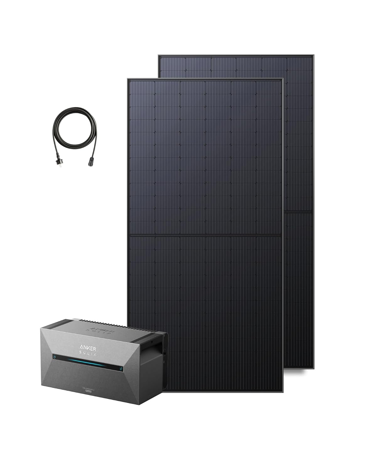 Solarbank 2 E1600 Plus + 1170Wp Bifazial Solarmodul
