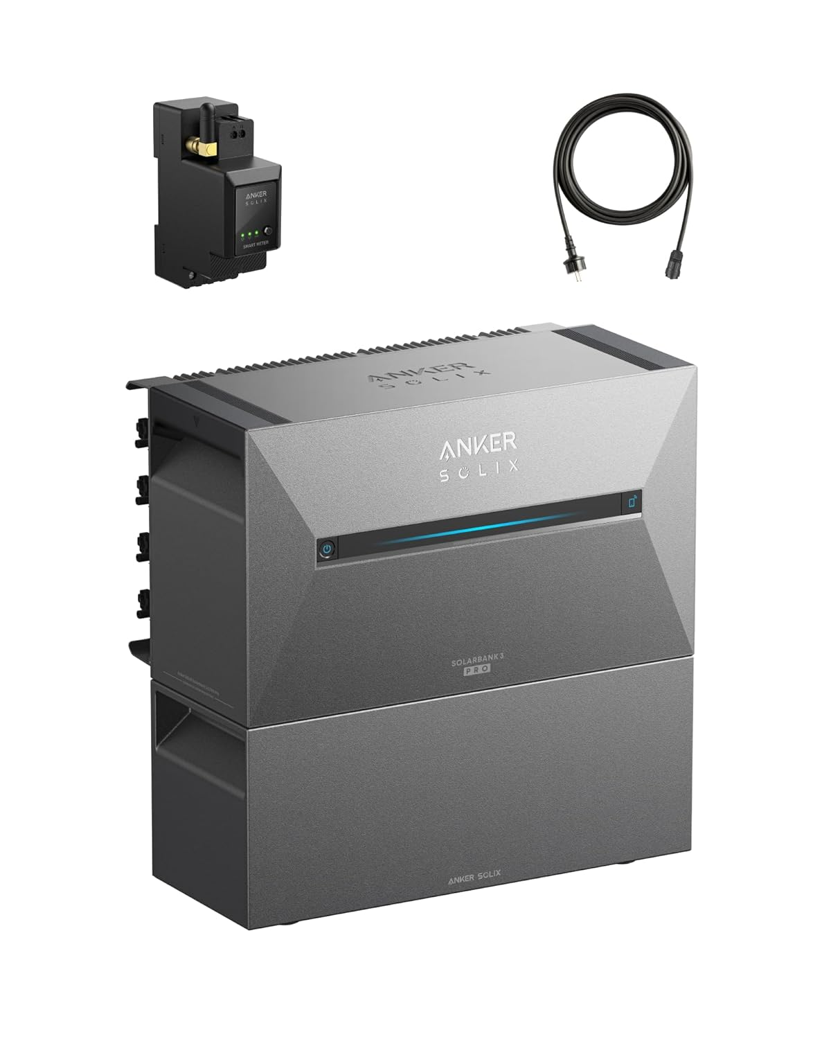 Anker SOLIX Balkonkraftwerk mit Speicher, Solarbank 3 E2700 Pro (2680Wh) & BP2700 (2680Wh)