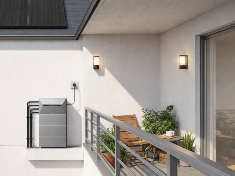 Balkon Energiespeicher Terrasse