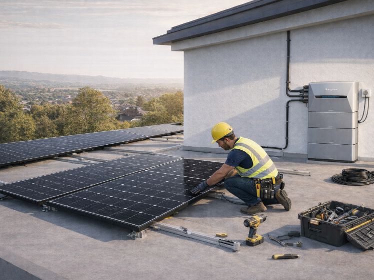 Balkonkraftwerk halterung geschlossener balkon