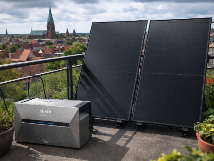 Balkonkraftwerk in Lüneburg