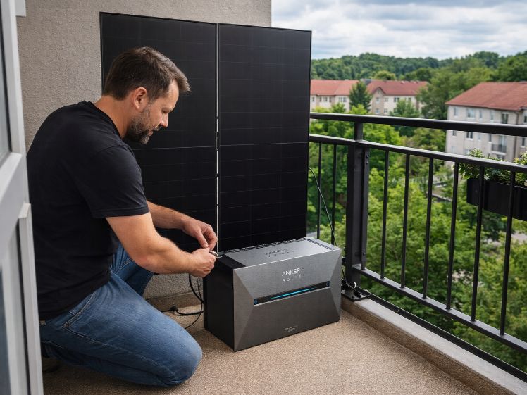 Balkonkraftwerk installieren in Büchen