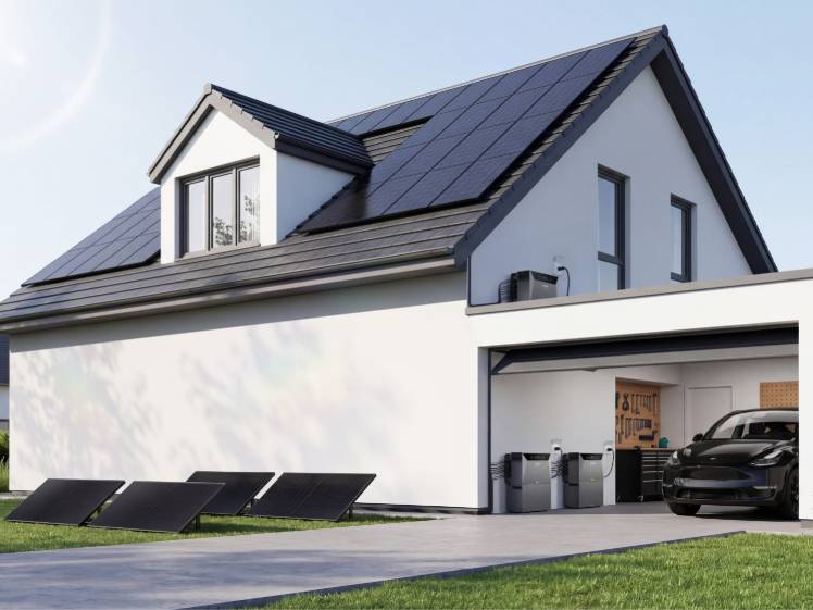 PV-Anlage mit Batteriespeicher