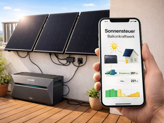 Sonnensteuer Balkonkraftwerk