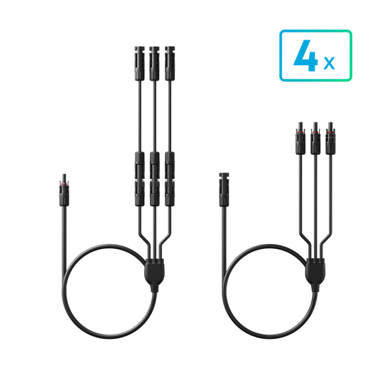 Anker SOLIX 3-in-1 PV-Adapterkabel (für 12 Solarmodule)