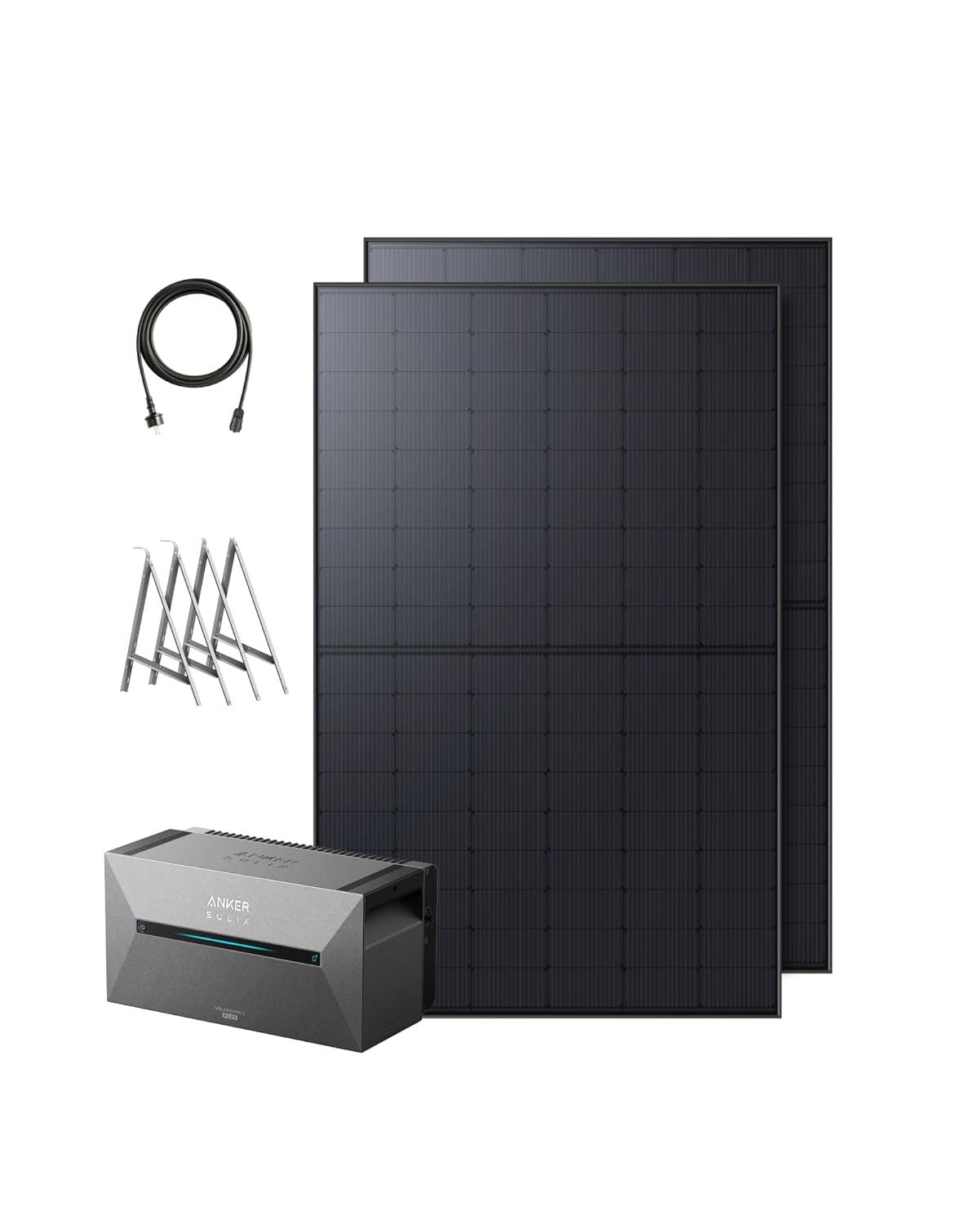 Solarbank 2 E1600 Plus +  880Wp Solarmodul