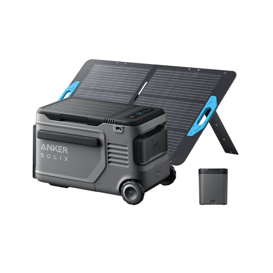 Anker SOLIX EverFrost 2 23l Akku-Kühlbox + Herausnehmbarer Akku + 100W Solarpanel