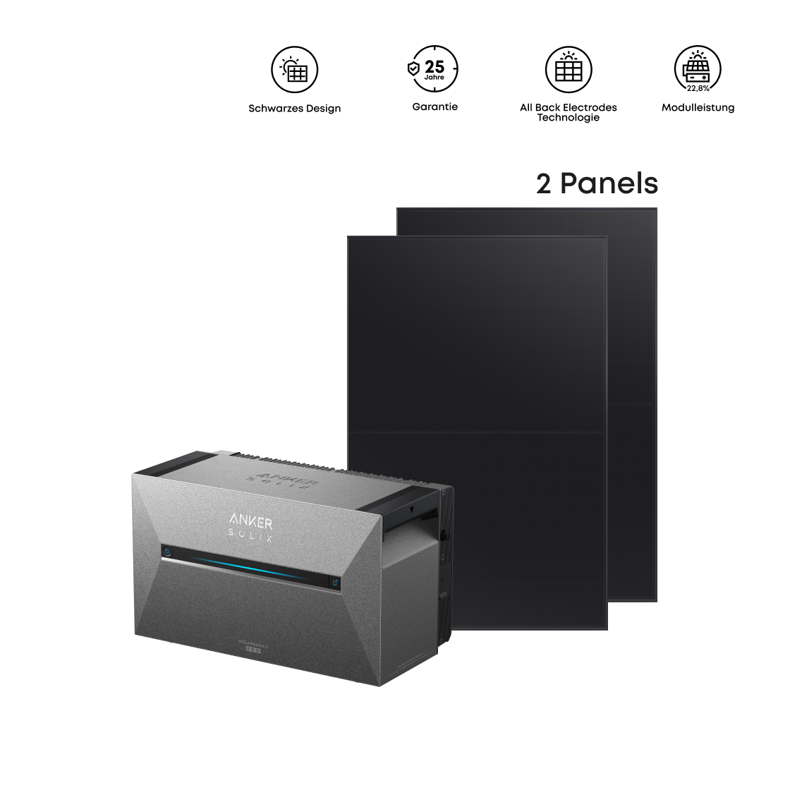 Anker SOLIX Solarbank 3 E2700 Pro Balkonkraftwerk mit Speicher