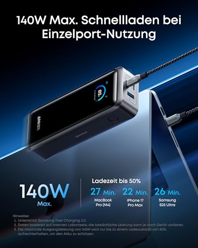 Anker Prime Powerbank (26K, 300W)