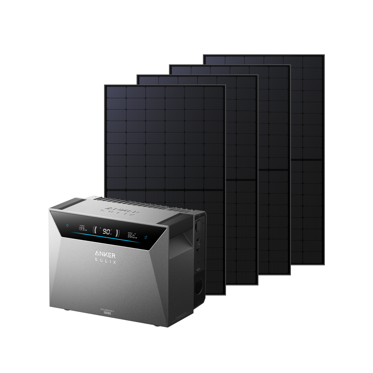 Anker SOLIX Solarbank 4 E5000 Pro Balkonkraftwerk mit Speicher
