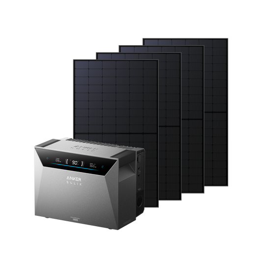 Solarbank 4 E5000 Pro +  2000Wp Bifaziales Solarmodul (Inkl. MwSt)
