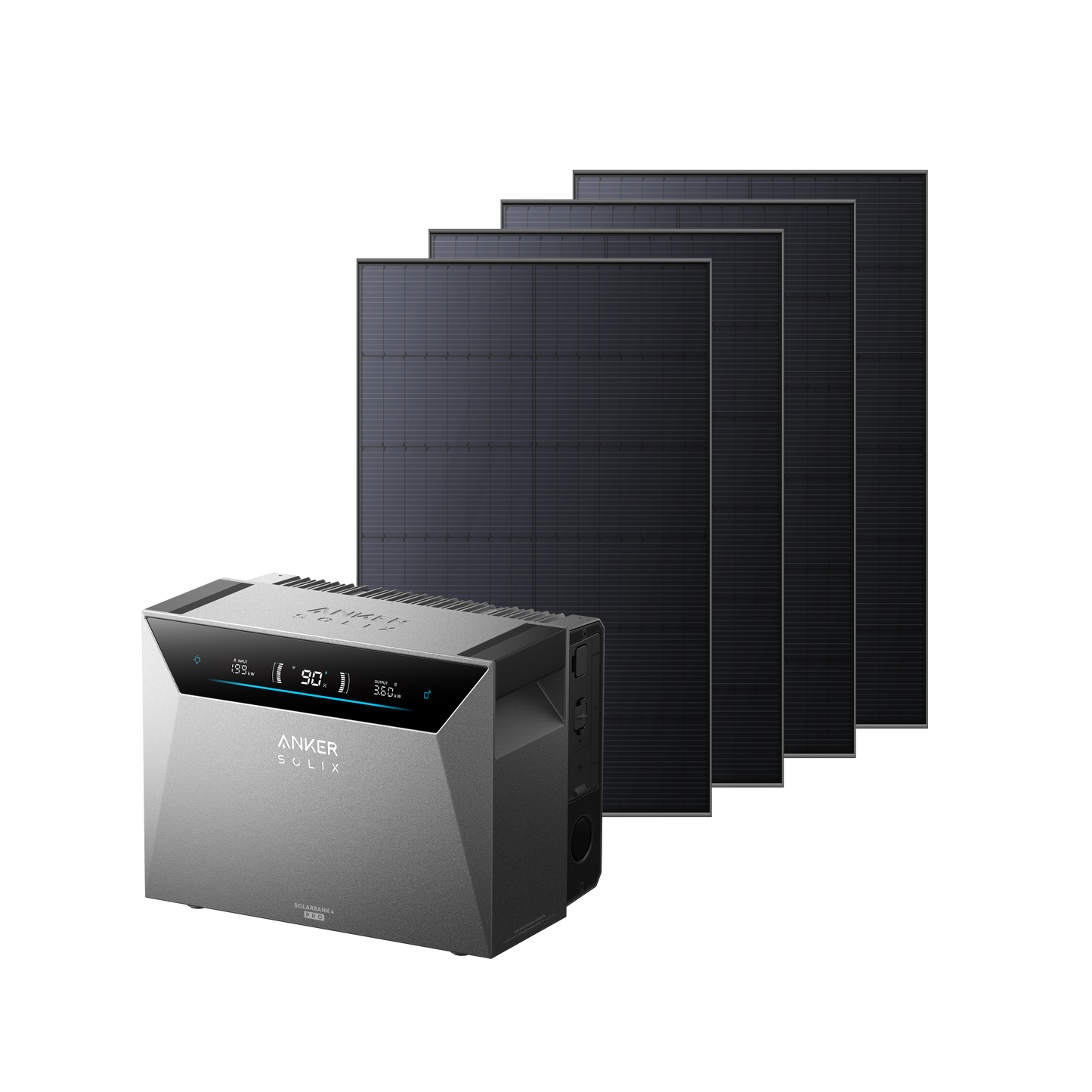 Anker SOLIX Solarbank 4 E5000 Pro Balkonkraftwerk mit Speicher