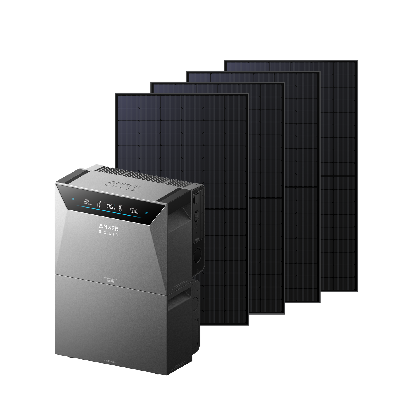 Anker SOLIX Solarbank 4 E5000 Pro Balkonkraftwerk mit Speicher