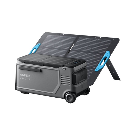 Anker SOLIX EverFrost 2 58L Akku-Kühlbox + 100W Solarpanel