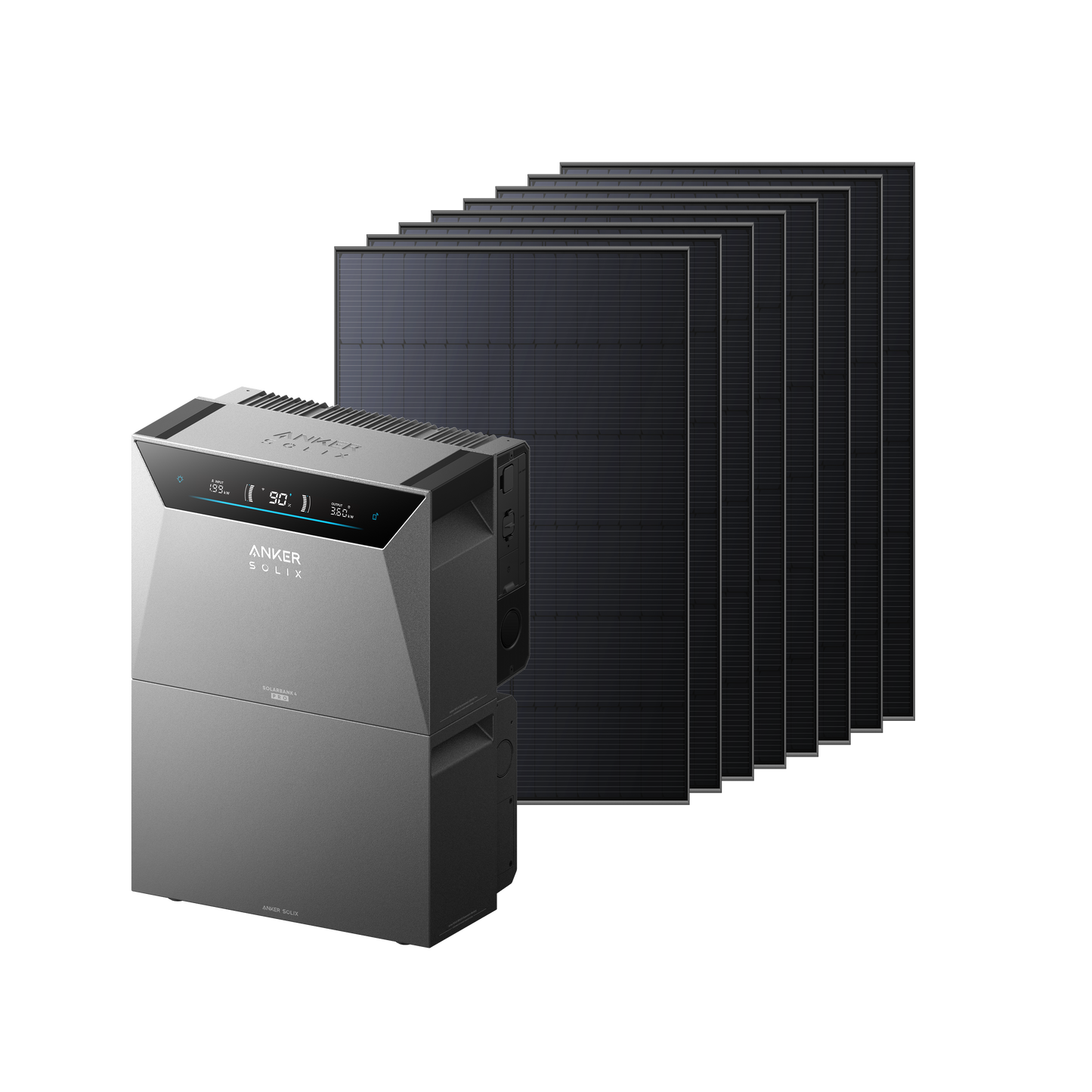 Anker SOLIX Solarbank 4 E5000 Pro Balkonkraftwerk mit Speicher