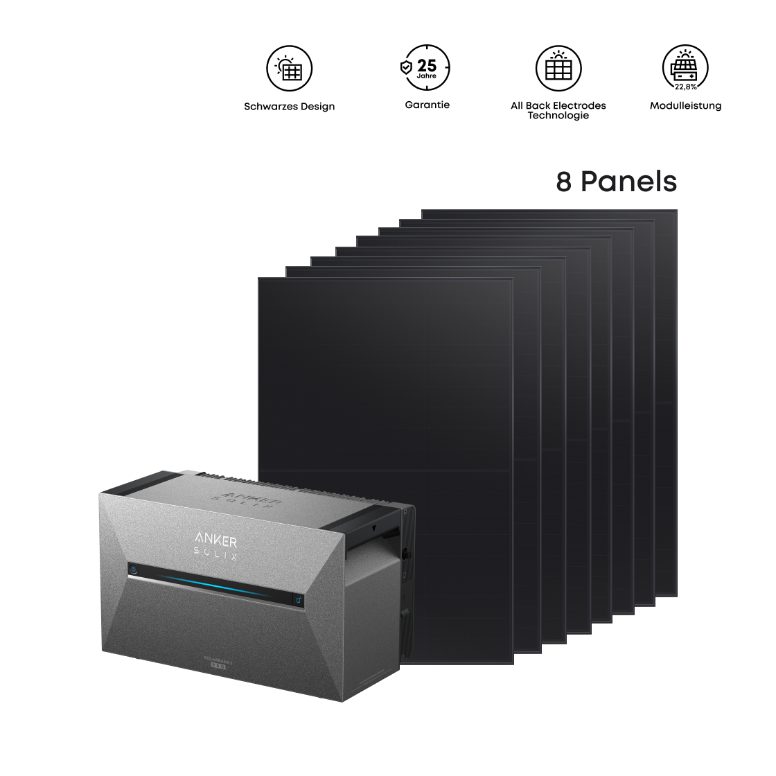 Anker SOLIX Solarbank 3 E2700 Pro Balkonkraftwerk mit Speicher