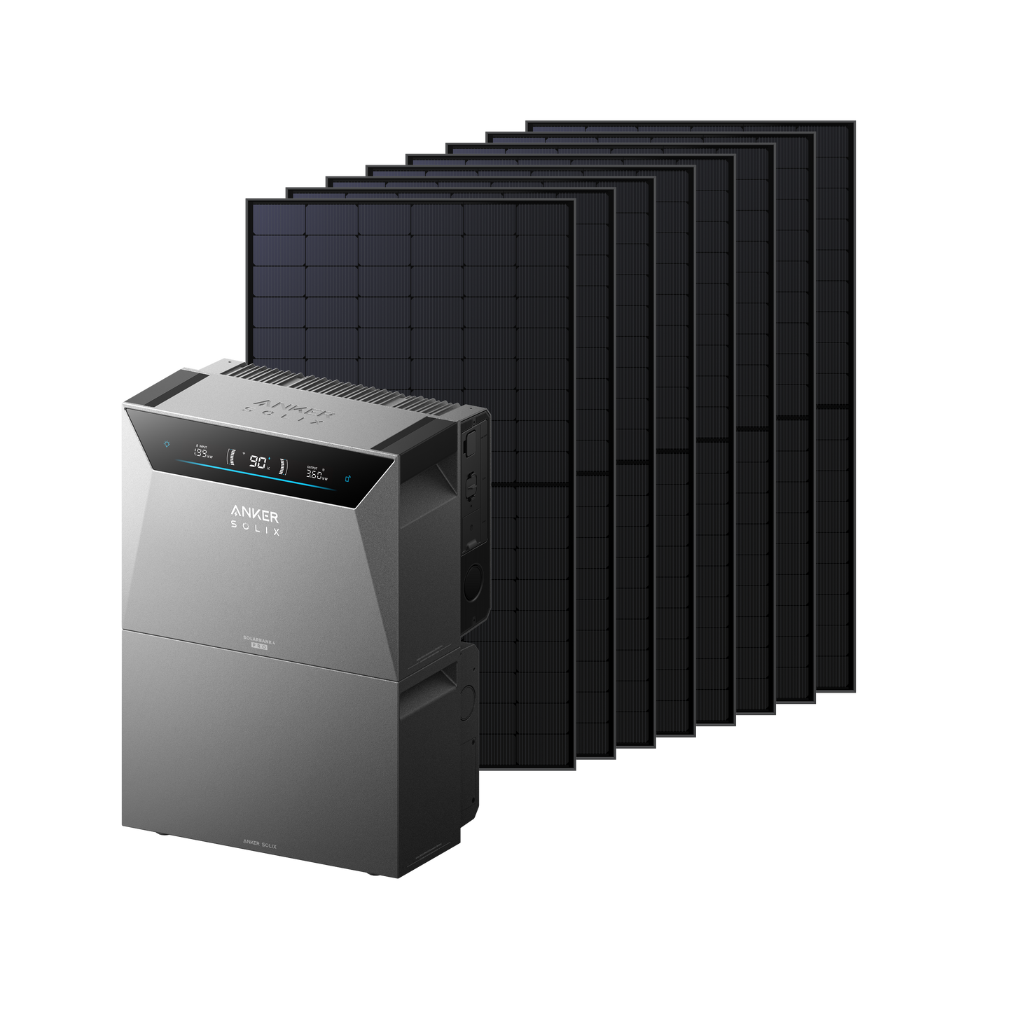 Anker SOLIX Solarbank 4 E5000 Pro Balkonkraftwerk mit Speicher