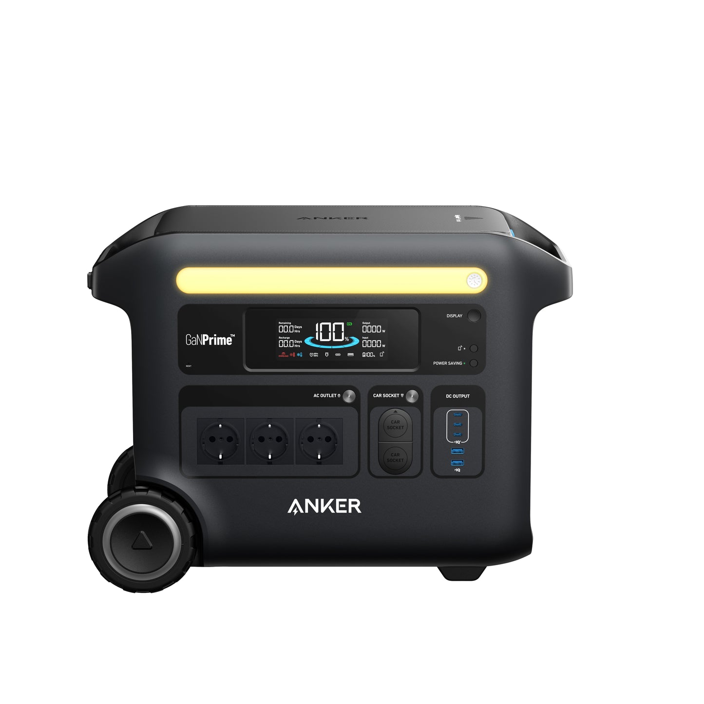 Anker SOLIX F2600 Tragbare Powerstation, 2400W (3600W Max.) Solargenerator（oso）