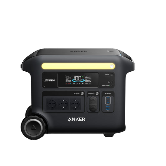 Anker SOLIX F2600 Tragbare Powerstation, 2400W (3600W Max.) Solargenerator