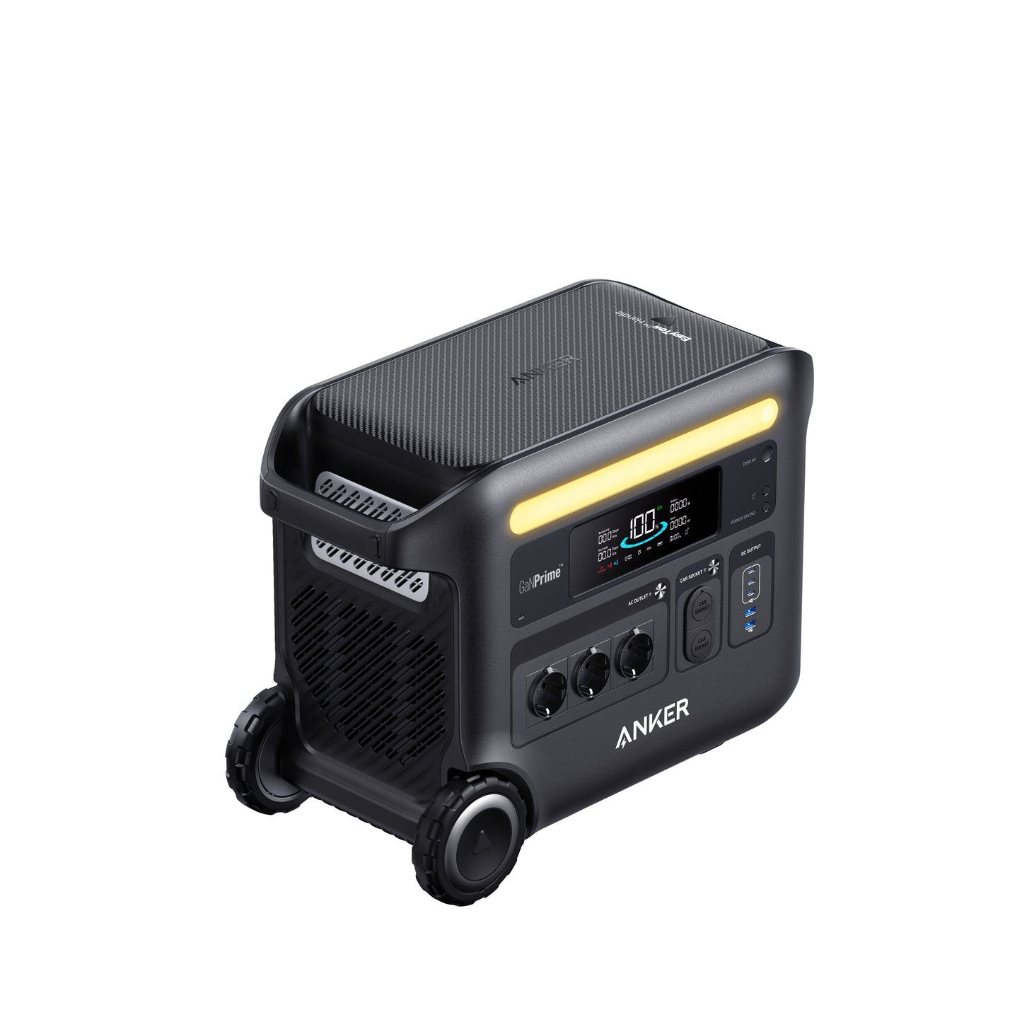 Anker SOLIX F2600 Tragbare Powerstation, 2400W (3600W Max.) Solargenerator（oso）