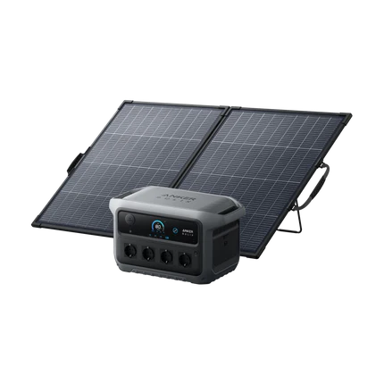 Anker SOLIX C2000 Gen 2 Mit PS200 Bifaziales Solarpanel
