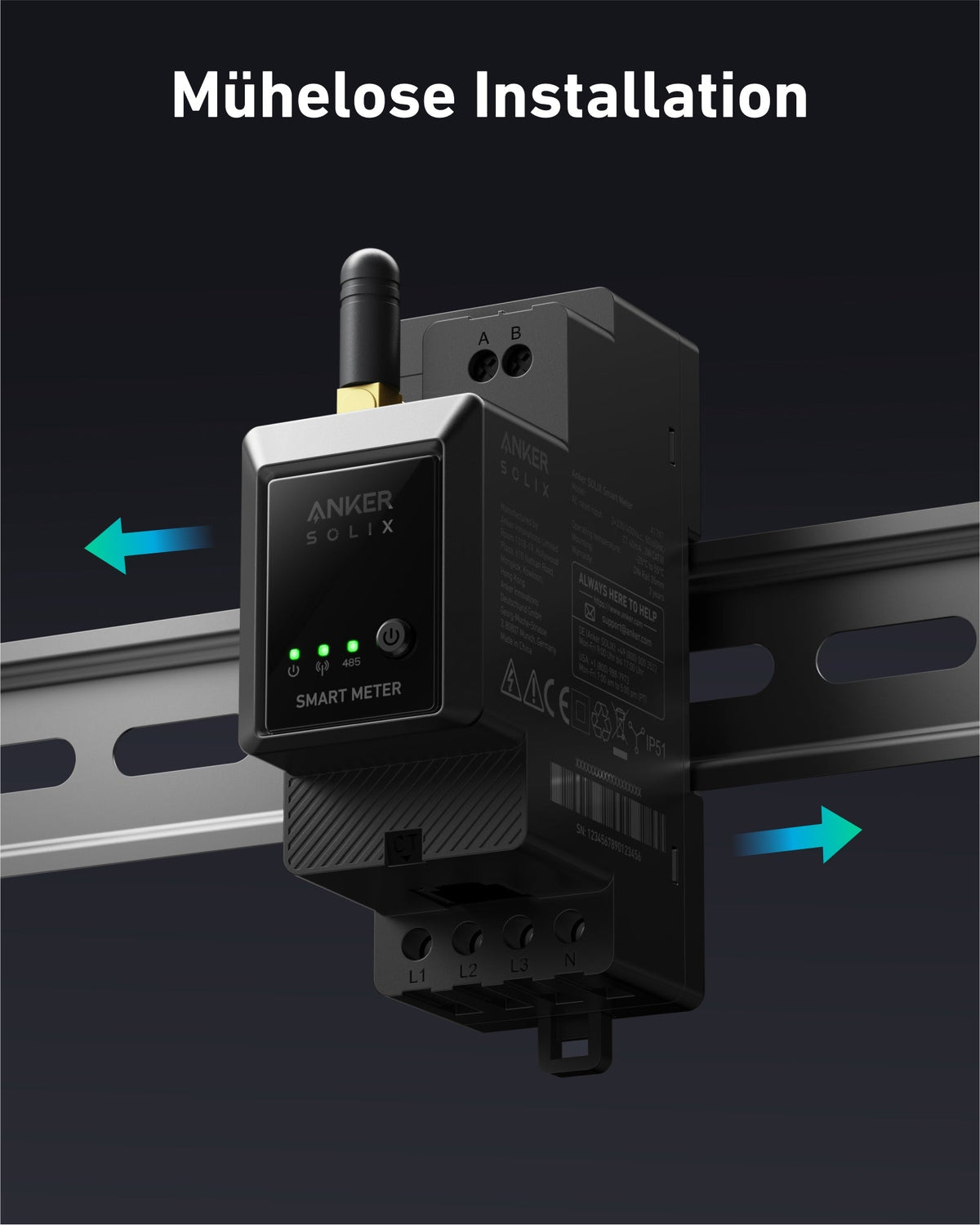 Anker SOLIX Smarter Zähler