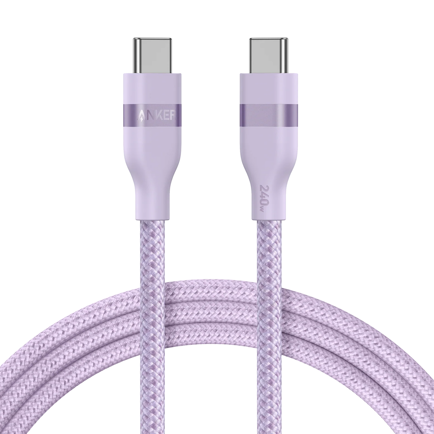 Anker USB-C auf USB-C Kabel (180cm, 240W, Upcycled-Geflochten)