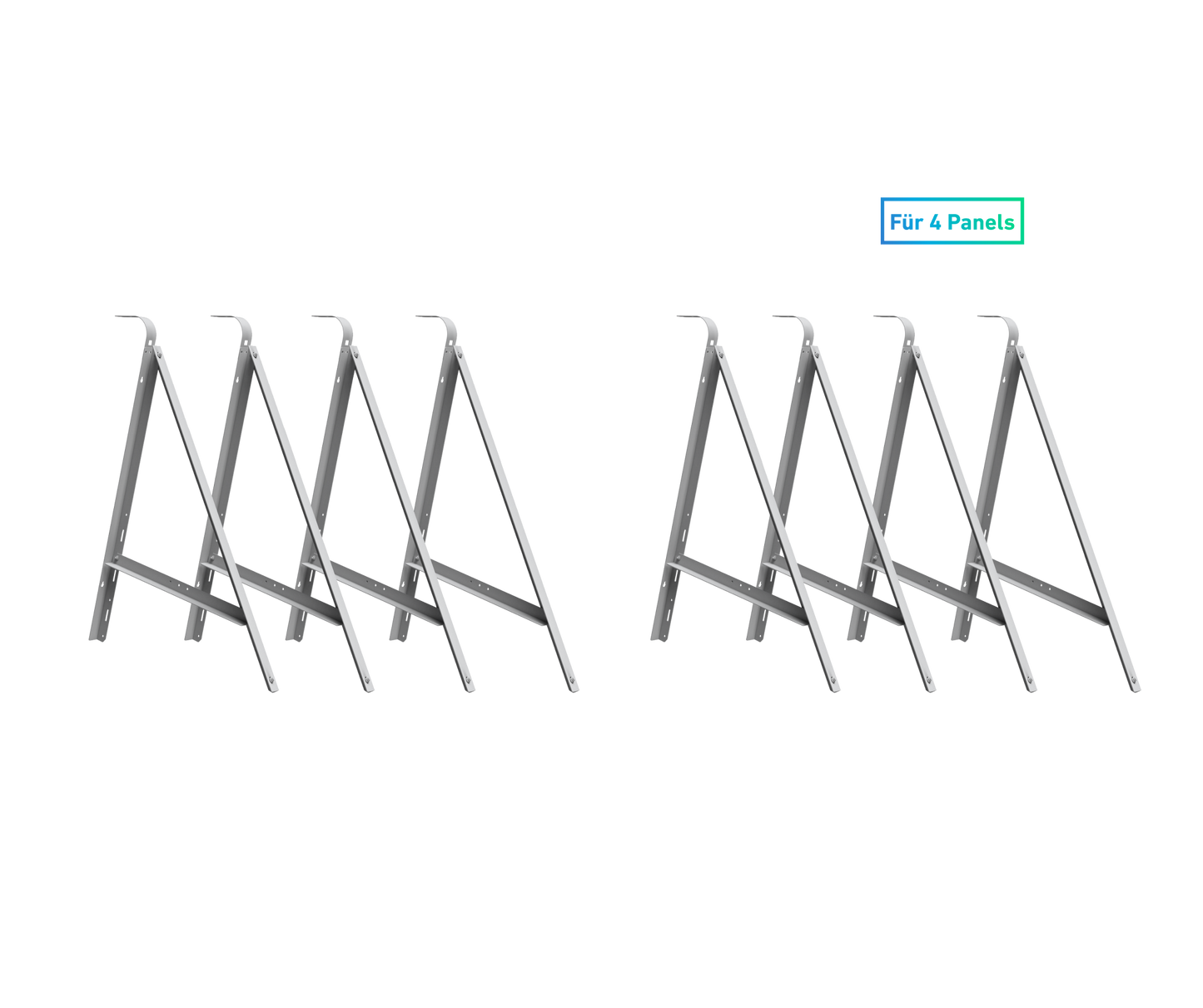 DIY Halterung: Wand/Flachdach/Balkon