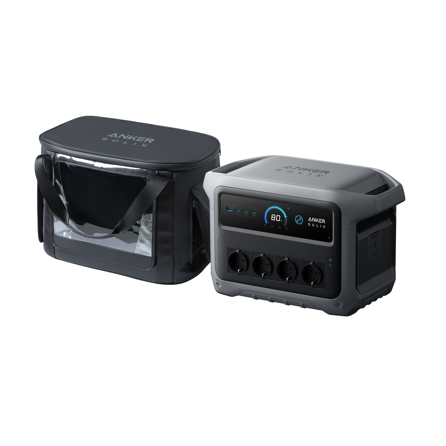 C1000 Gen 2 Tragbare Powerstation mit wasserfester Tragetasche