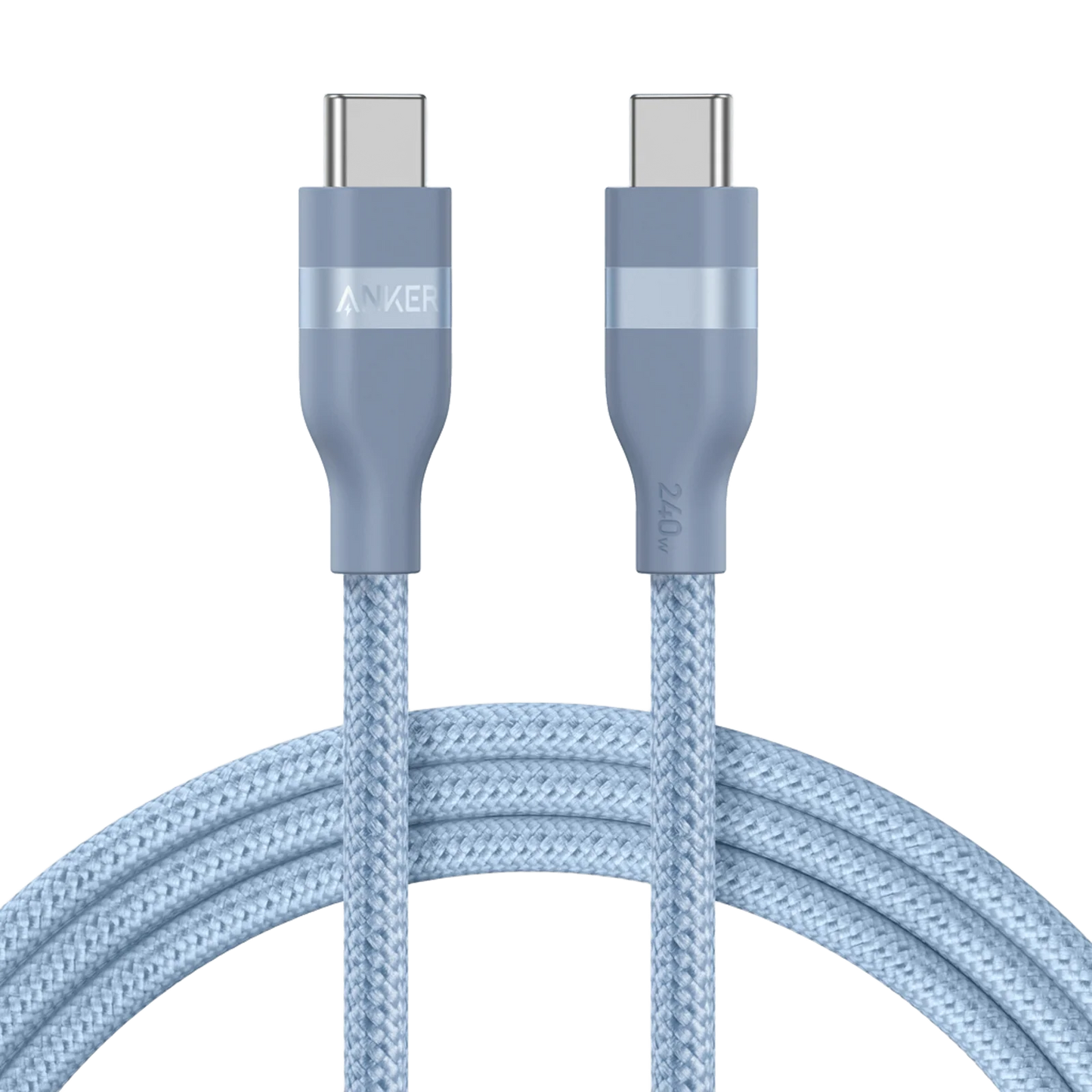 Anker USB-C auf USB-C Kabel (180cm, 240W, Upcycled-Geflochten)