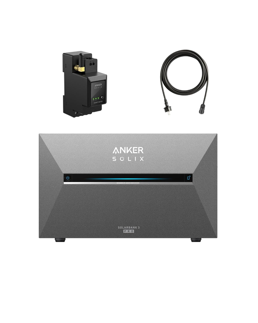 Anker SOLIX Solarbank 3 E2700 Pro, Balkonkraftwerk mit Speicher, 4 MPPTs (3600W), bis zu 16kWh Kapazität
